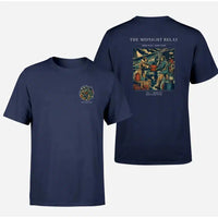Thumbnail for VINTAGE G4149 - The Midnight Relay - Double-Side T-Shirt design on navyblue double side t shirt