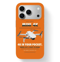 Thumbnail for DJI Mini 4K Case design on orange iphone case