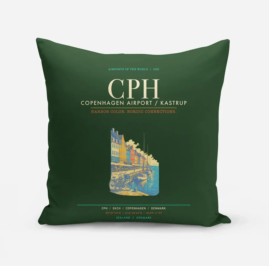 Copenhagen Airport Kastrup CPH - Dark Green