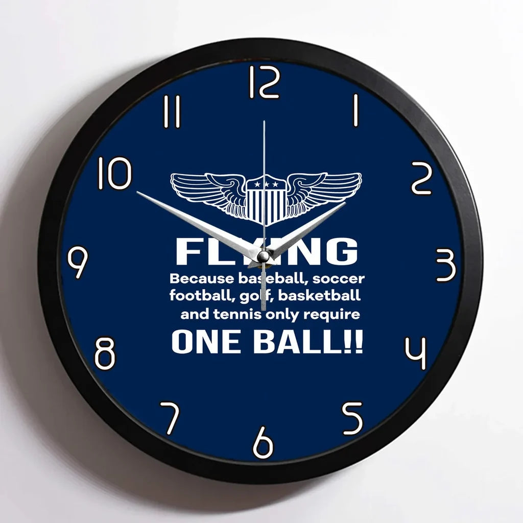 Flying One Ball Wall Clock - view 3