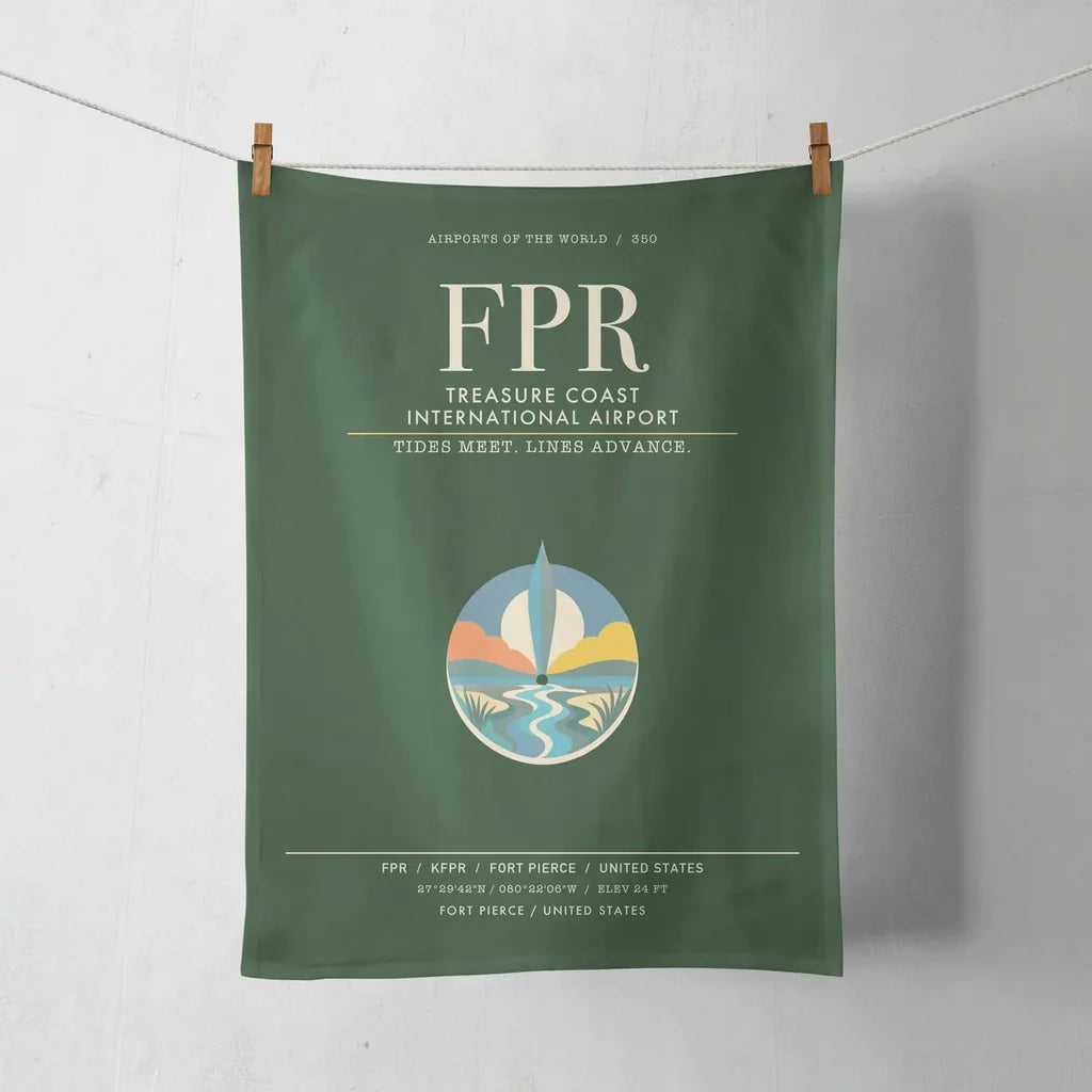 Treasure Coast International Airport FPR  Fort Pierce - Dark Green