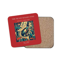 Thumbnail for The Museum Barn Find - Designed Coasters design on red 1-piece