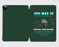 Thumbnail for Autel EVO Max 4T design on dark green ipad tablet case