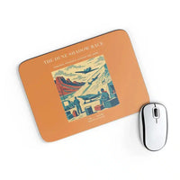 Thumbnail for VINTAGE G4334 - The Dune Shadow Race - Designed Mouse Pads design on orange rectangle