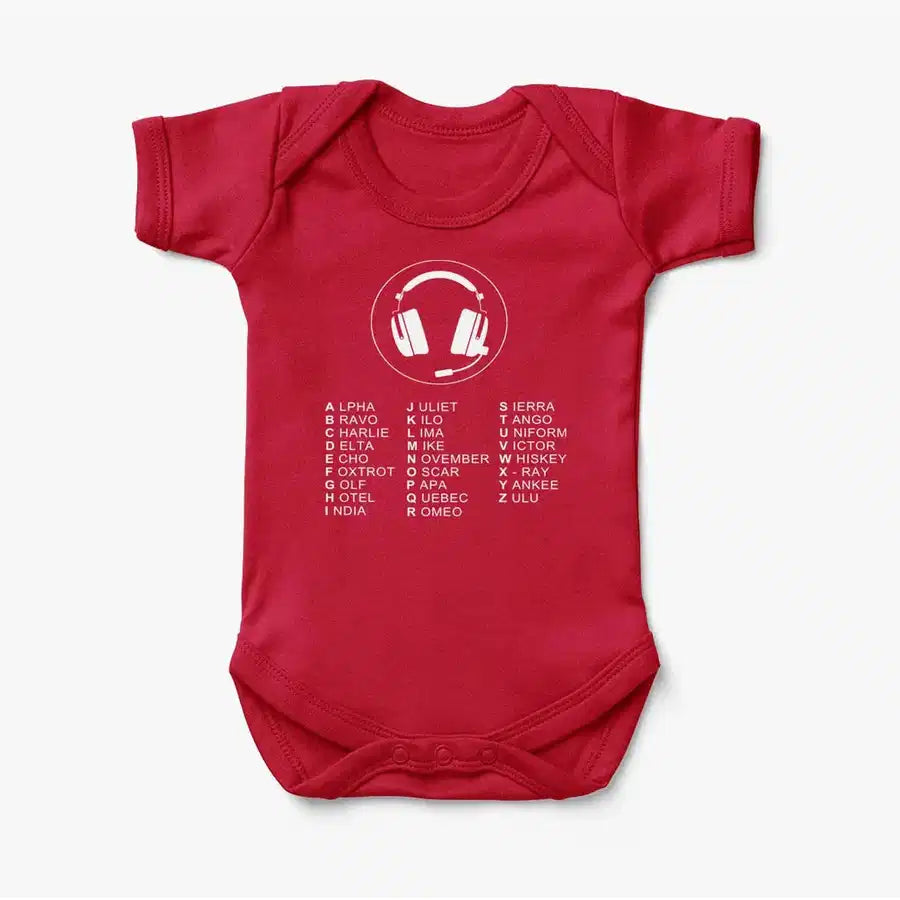 Aviation Alphabet Baby Bodysuit - view 13