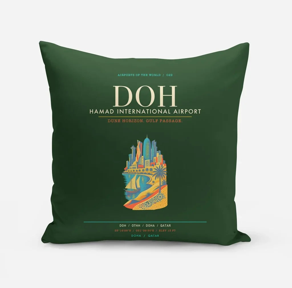 Doha Hamad International Airport DOH - Dark Green