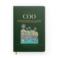 Thumbnail for Cadjehoun Airport (COO) design on dark green notebook