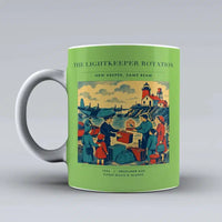 Thumbnail for VINTAGE G4418 - The Lightkeeper Rotation - Ceramic Mug design on lightgreen