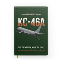 Thumbnail for KC-46A PEGASUS design on dark green notebook