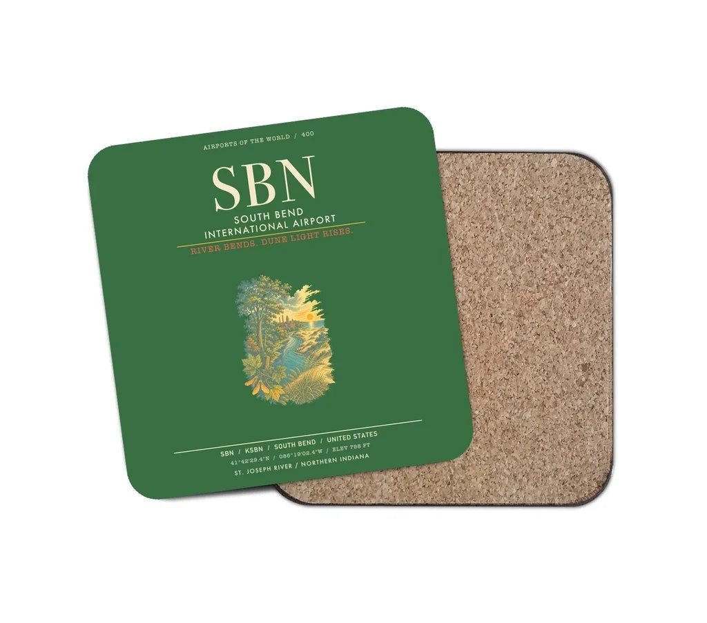South Bend International Airport SBN - Green
