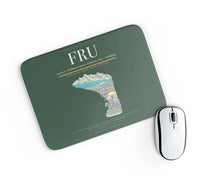 Thumbnail for Manas International Airport (FRU) design on dark green rectangle mouse pad