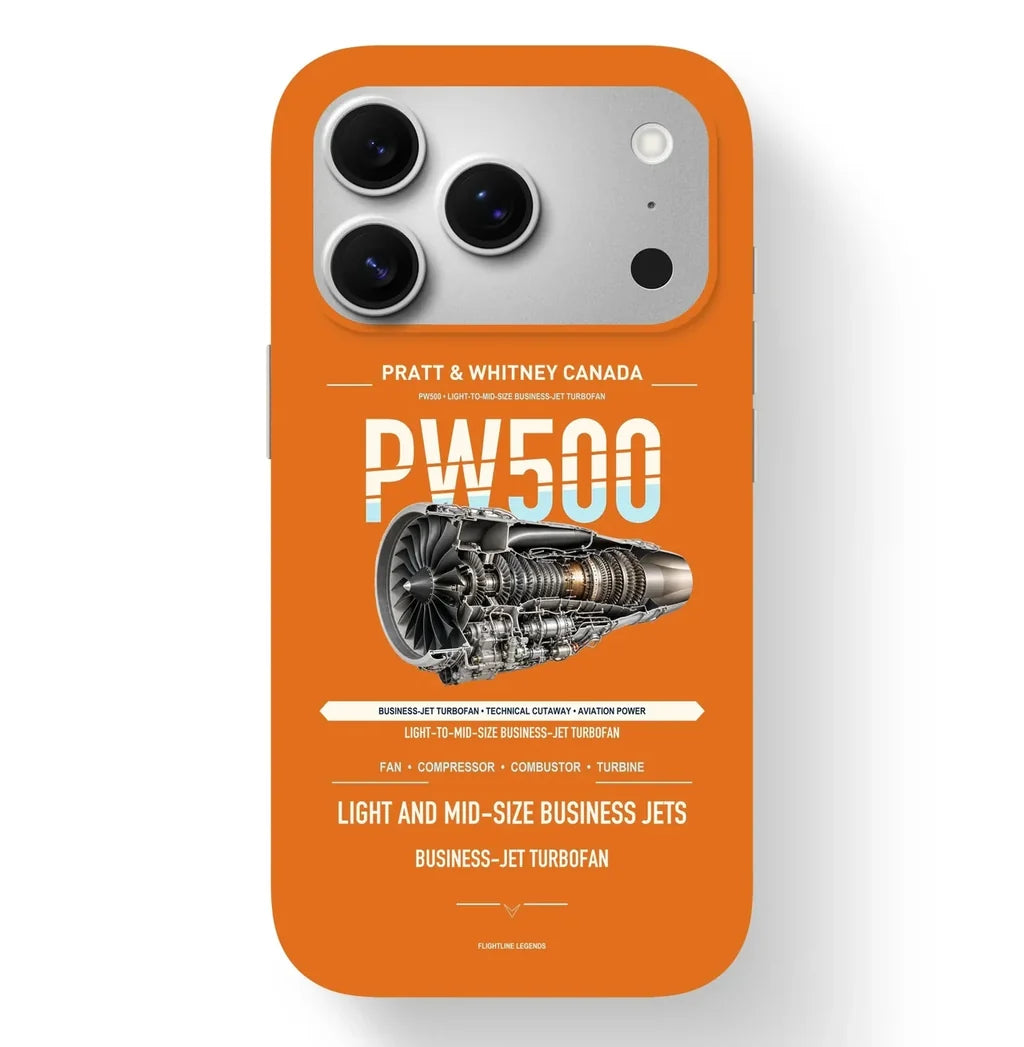 PW500 Case design on orange iphone case