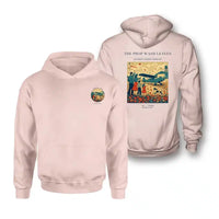 Thumbnail for VINTAGE G4450 - The Prop Wash Leaves - Double-Side Hoodie design on pink double side