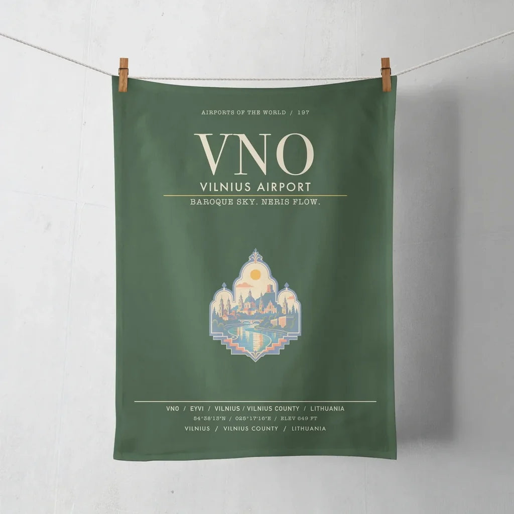 Vilnius Airport VNO - Dark Green