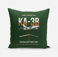 Thumbnail for KA-3B Skywarrior design on dark green pillow