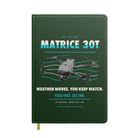 Thumbnail for DJI Matrice 30T design on dark green notebook