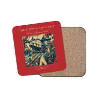 Thumbnail for The Slipway Haul-Out - Designed Coasters design on red 1-piece