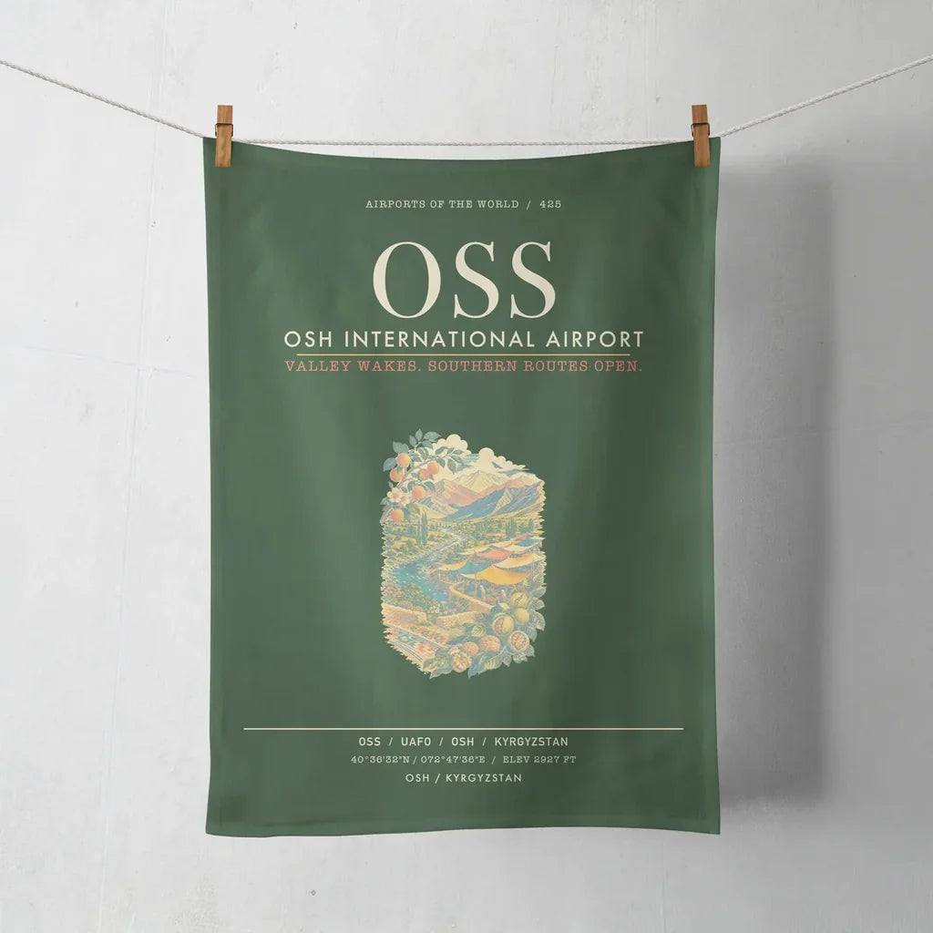 Osh International Airport OSS - Dark Green