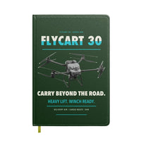 Thumbnail for DJI FlyCart 30 design on dark green notebook