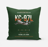Thumbnail for KC-97L STRATOFREIGHTER design on dark green pillow