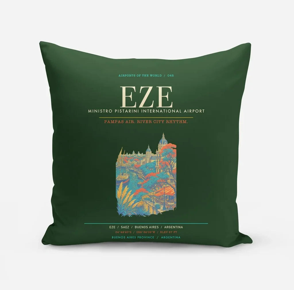 Buenos Aires Ministro Pistarini International Airport EZE - Dark Green