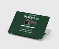 Thumbnail for TRENT XWB-84 design on dark green MacBook case