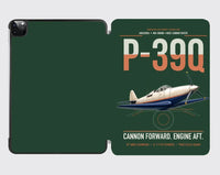 Thumbnail for P-39Q Airacobra design on dark green ipad tablet case