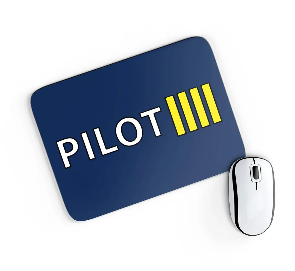 Pilot & Stripes Mouse Pad - view 4
