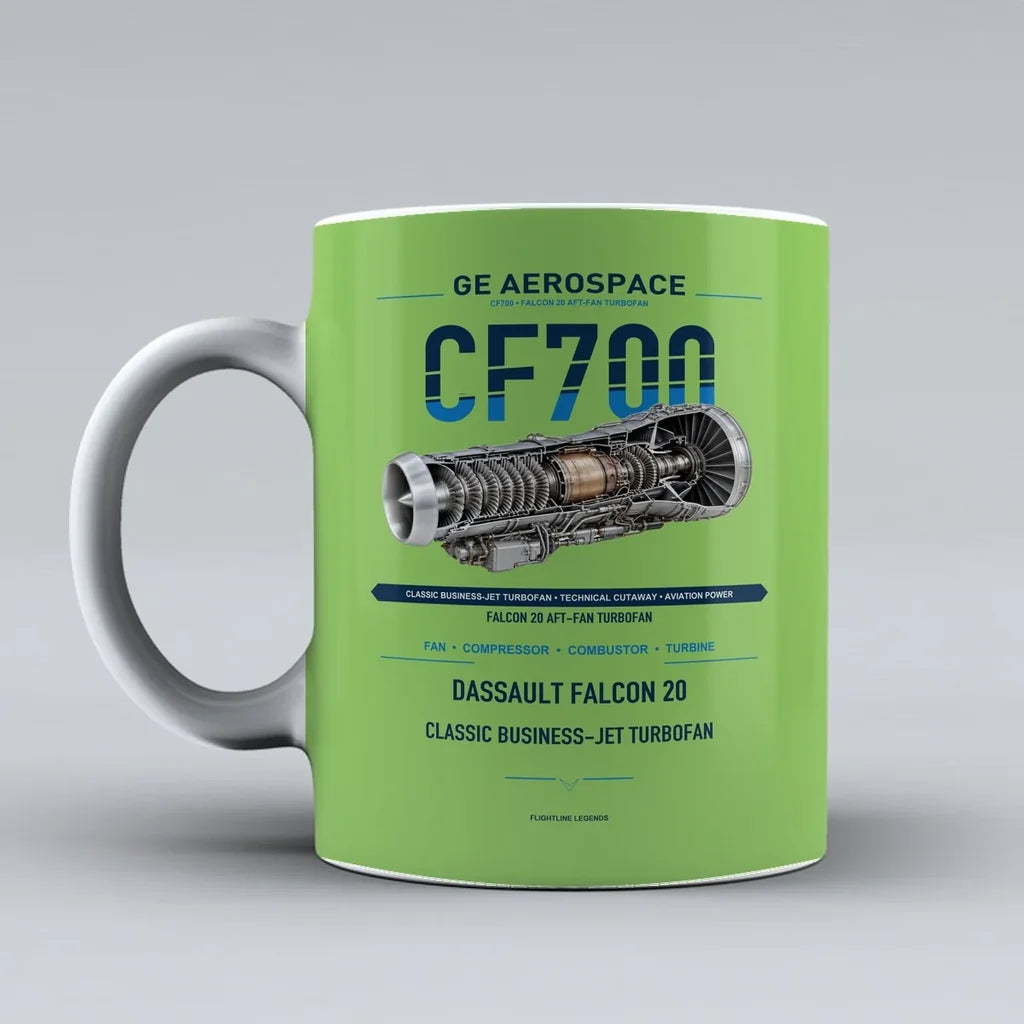 Mug design on light green cf700