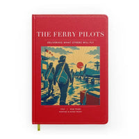 Thumbnail for VINTAGE G4503 - The Ferry Pilots - Designed Notebooks design on red