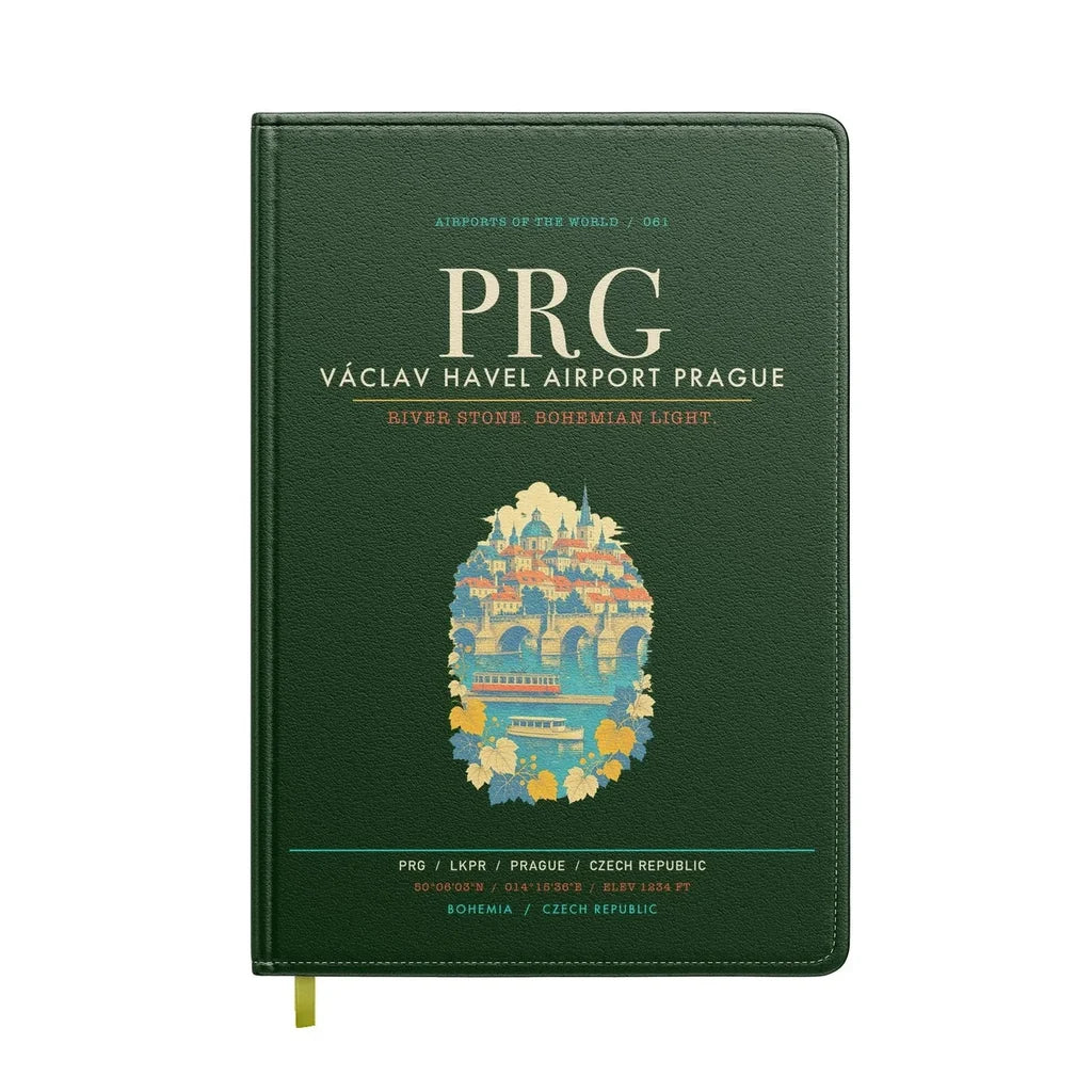 Vaclav Havel Airport Prague PRG - Dark Green