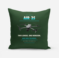 Thumbnail for DJI Air 3S design on dark green pillow