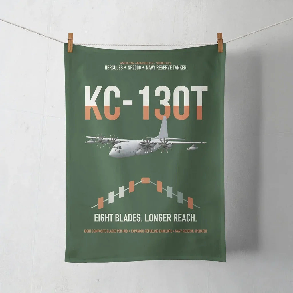 KC-130T NP2000 design on dark green towel