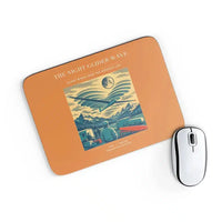 Thumbnail for VINTAGE G4473 - The Night Glider Wave - Designed Mouse Pads design on orange rectangle