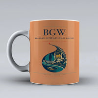 Thumbnail for Baghdad International Airport BGW Mug - Orange