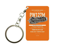Thumbnail for PW127M Key Chain design on orange key chain