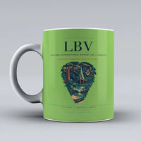 Thumbnail for International Airport LBV — Libreville Mug design on light green leon mba