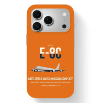 Thumbnail for E-8C Joint STARS design on orange magsafe iphone case, for iPhone 17 Pro