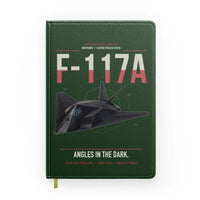 Thumbnail for F-117A Nighthawk design on dark green notebook