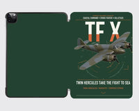 Thumbnail for Bristol Beaufighter TF X design on dark green ipad tablet case