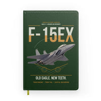 Thumbnail for F-15EX Eagle II design on dark green notebook