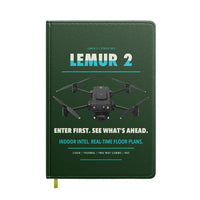 Thumbnail for BRINC LEMUR 2 design on dark green notebook