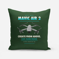 Thumbnail for DJI Mavic Air 2 design on dark green pillow