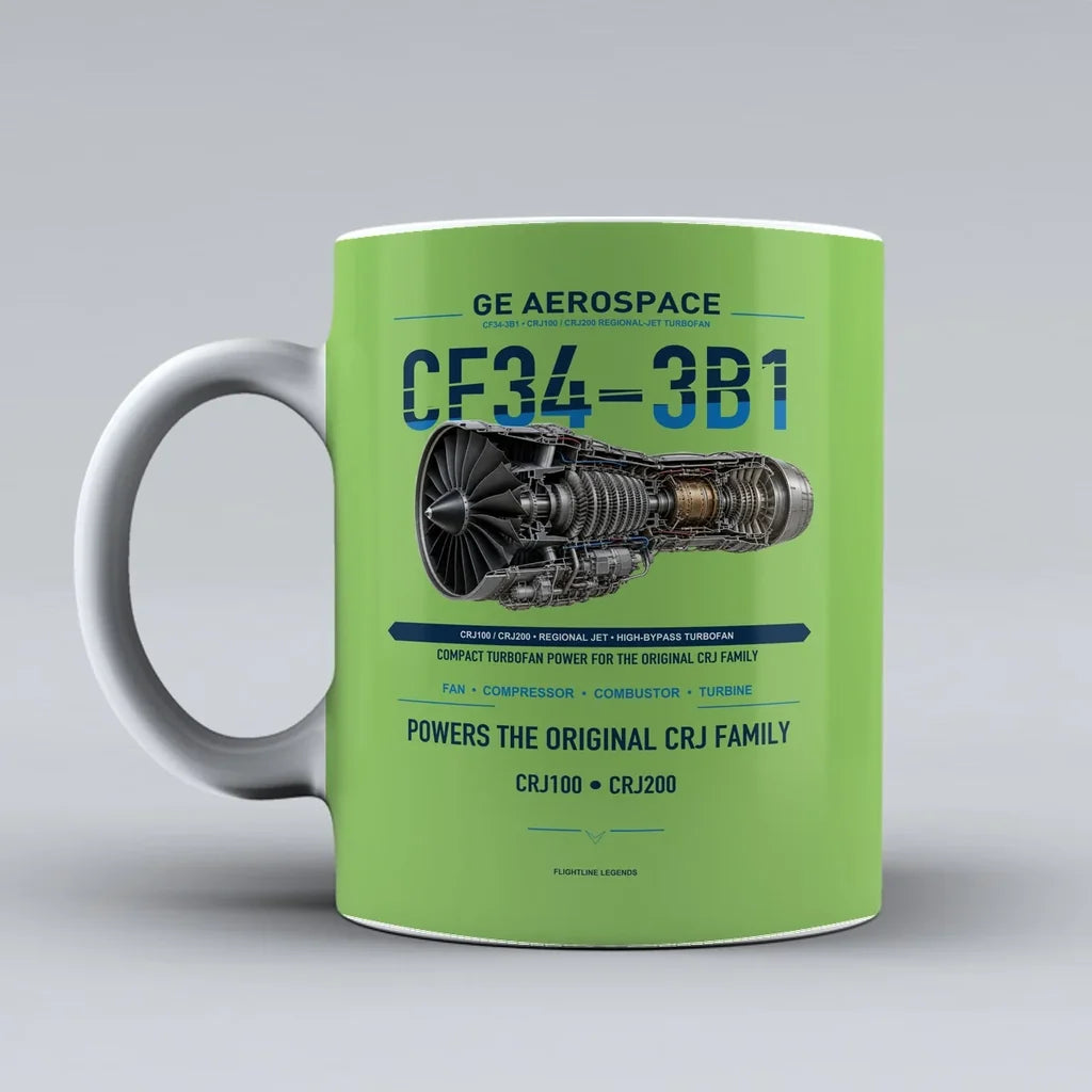 Mug design on light green cf34 3b1