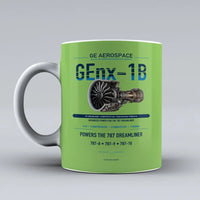 Thumbnail for Mug design on light green genx 1b