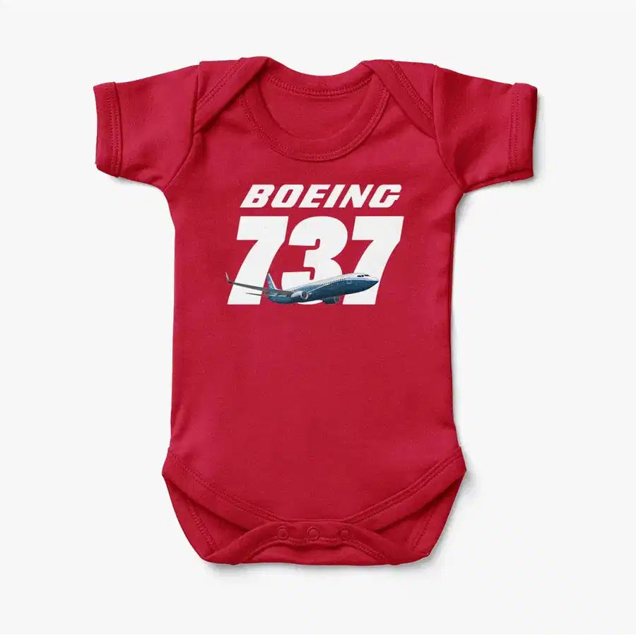 Boeing 737 Baby Bodysuit - view 13