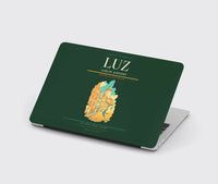 Thumbnail for Lublin Airport (LUZ) design on dark green MacBook case