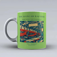 Thumbnail for VINTAGE G4166 - The Hangar Rafters - Ceramic Mug design on lightgreen