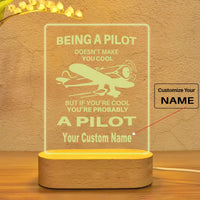 Thumbnail for If You're Cool You're Probably a Pilot Designed Night Lamp - view 13