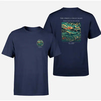 Thumbnail for VINTAGE G4400 - The Firefly Field Night - Double-Side T-Shirt design on navyblue double side t shirt